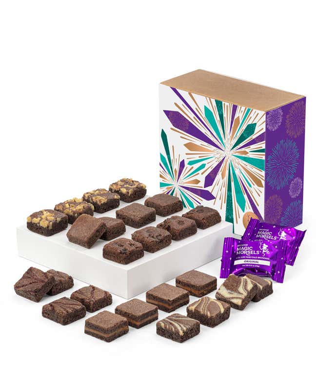Congratulations Two Dozen Fairytale Brownie Morsels