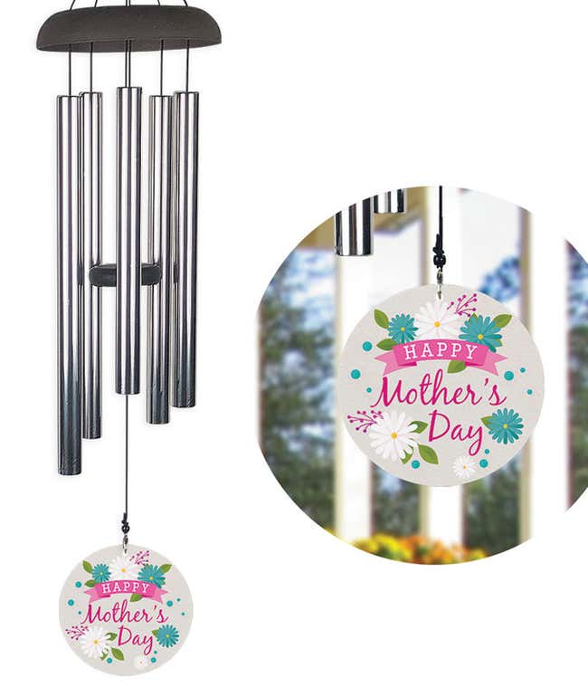 'Happy Mother's Day' Wind Chime - A thoughtful and melodious gift to celebrate Mom's special day.