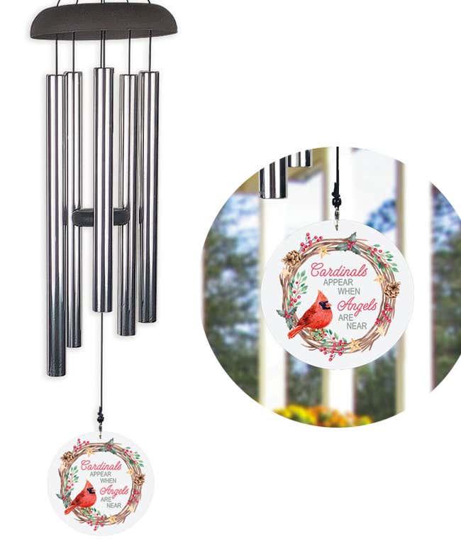 Cardinals Memorial Wind Chime