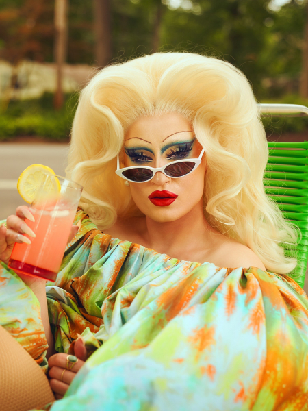 portrait of drag queen gottmik for allure september 2021 issue
